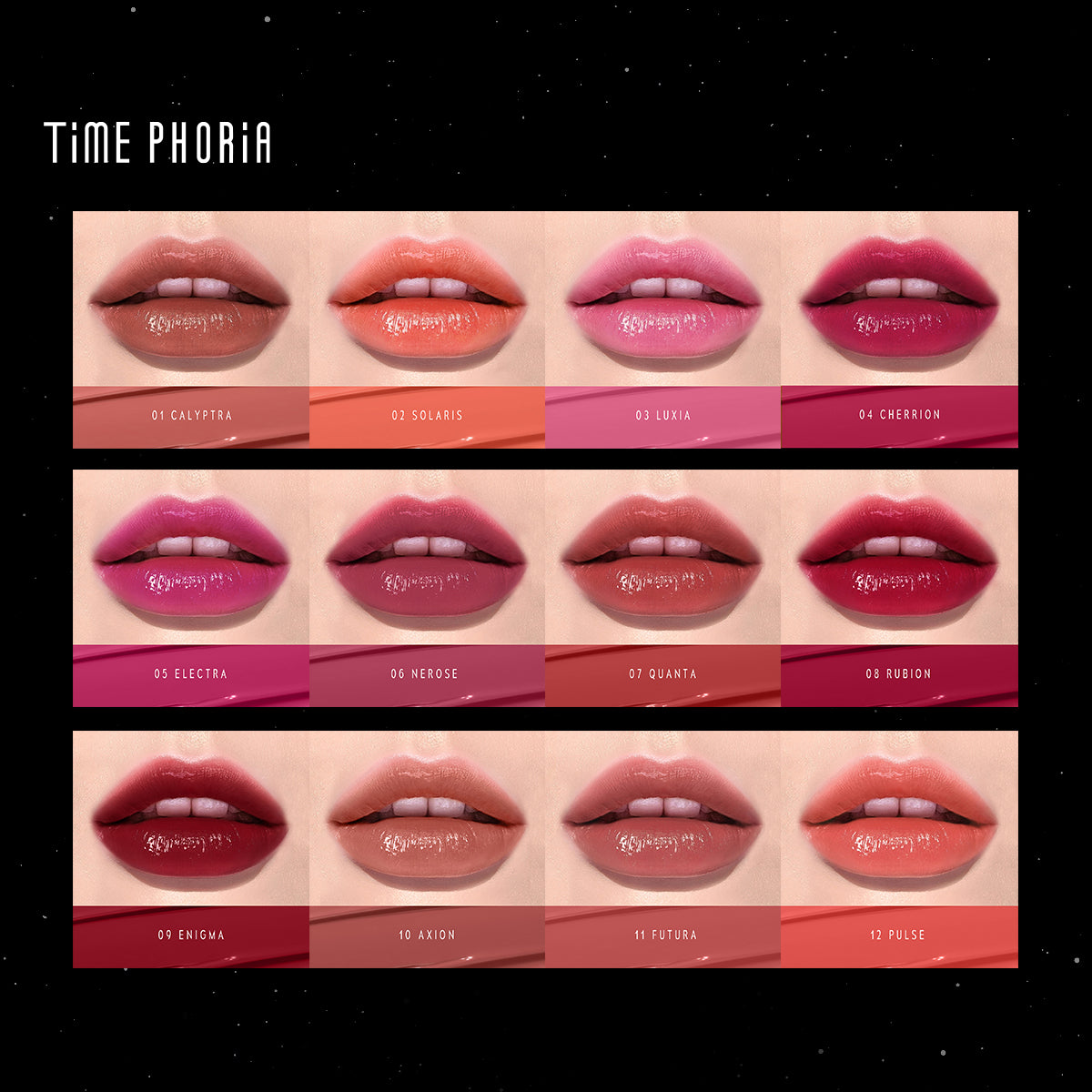 TIME PHORIA STELLAR DUST LIP STAIN
