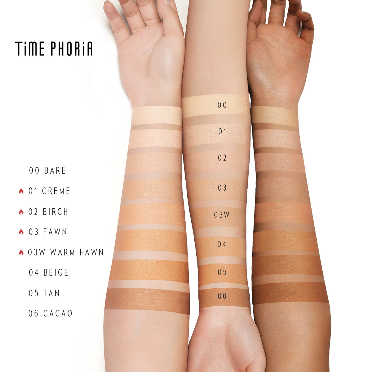 TIME PHORIA TIMELESS LUMINA MATTE PERFECTION CUSHION